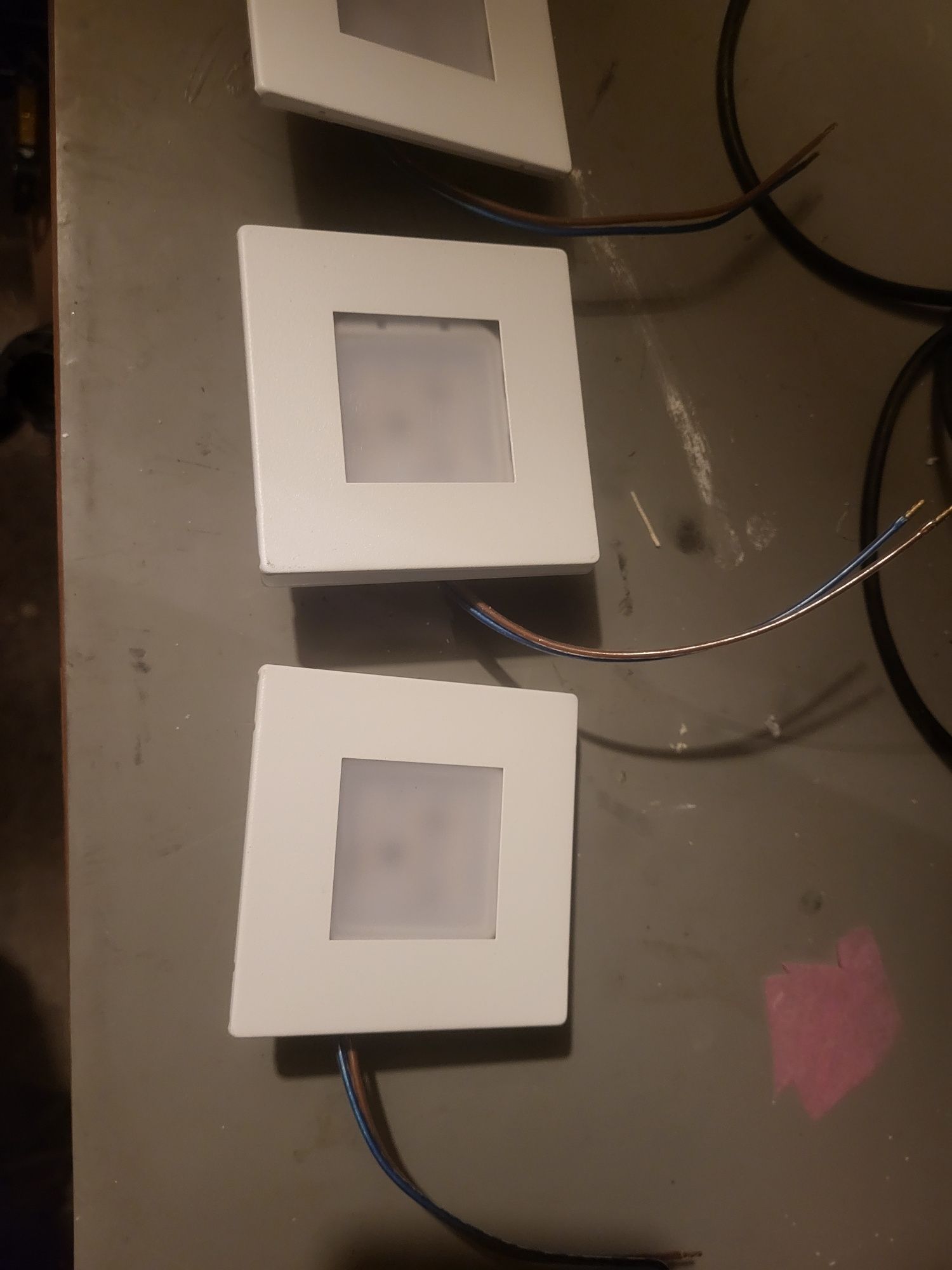 4xLED oświetlenie schodowe/wpuszczane w ścianę FEX do wewnątrz/zewnątr