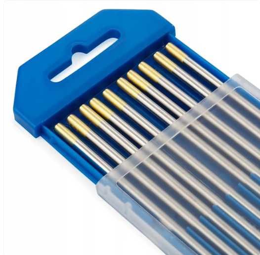 Elektrody wolframowe WL15 złote 2,4 x 175 mm / opak. 10 szt. / Spartus