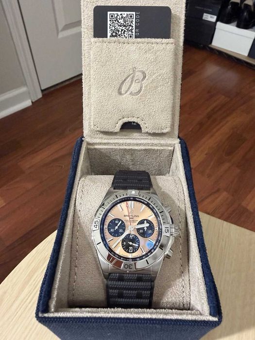 Breitling Chronomat Salmon