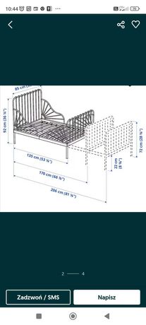 Łóżko rosnące z dzieckiem IKEA