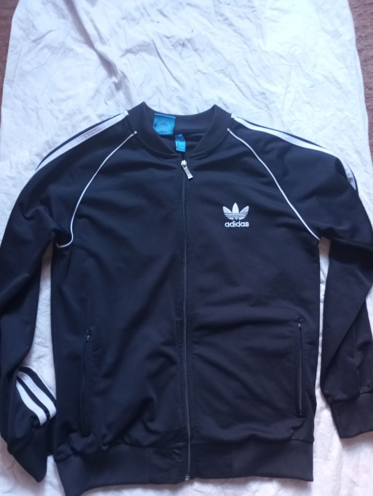 Кофта мужская бомбер Adidas олимпийка р.L оригинал