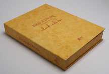 Álbum com Livro Kitâb al Diryâq, Thériaque de Paris em 3 linguas