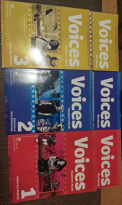 Angielski Voices 1,2,3 MacMillan