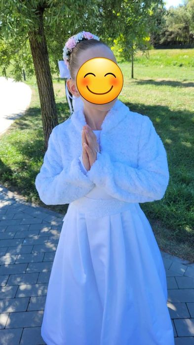 Bolerko, narzutka na komunię