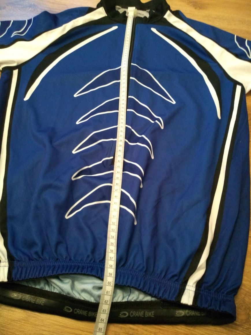 Koszulka kolarska Crane M trykot strój rower L jacket bluzka rowerowa