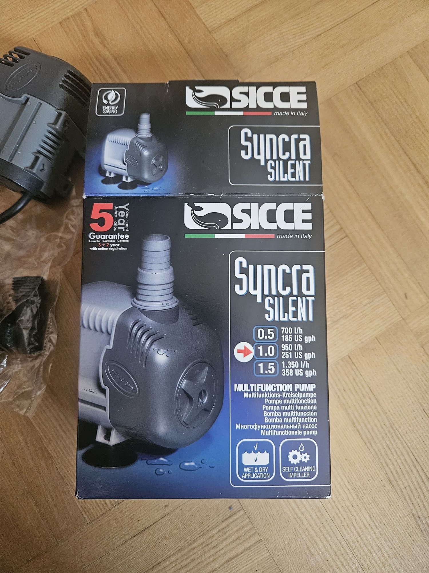 Pompa Sicce Syncra Silent 1.0 uszkodzona