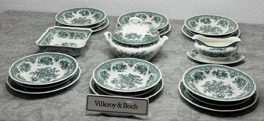 Фарфоровый столовый сервиз Villeroy Boch серия Fasan GDR Германия
