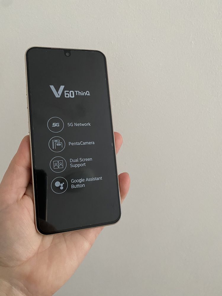 Продам новий смартфон LG v60 ThinQ 8/128гб!