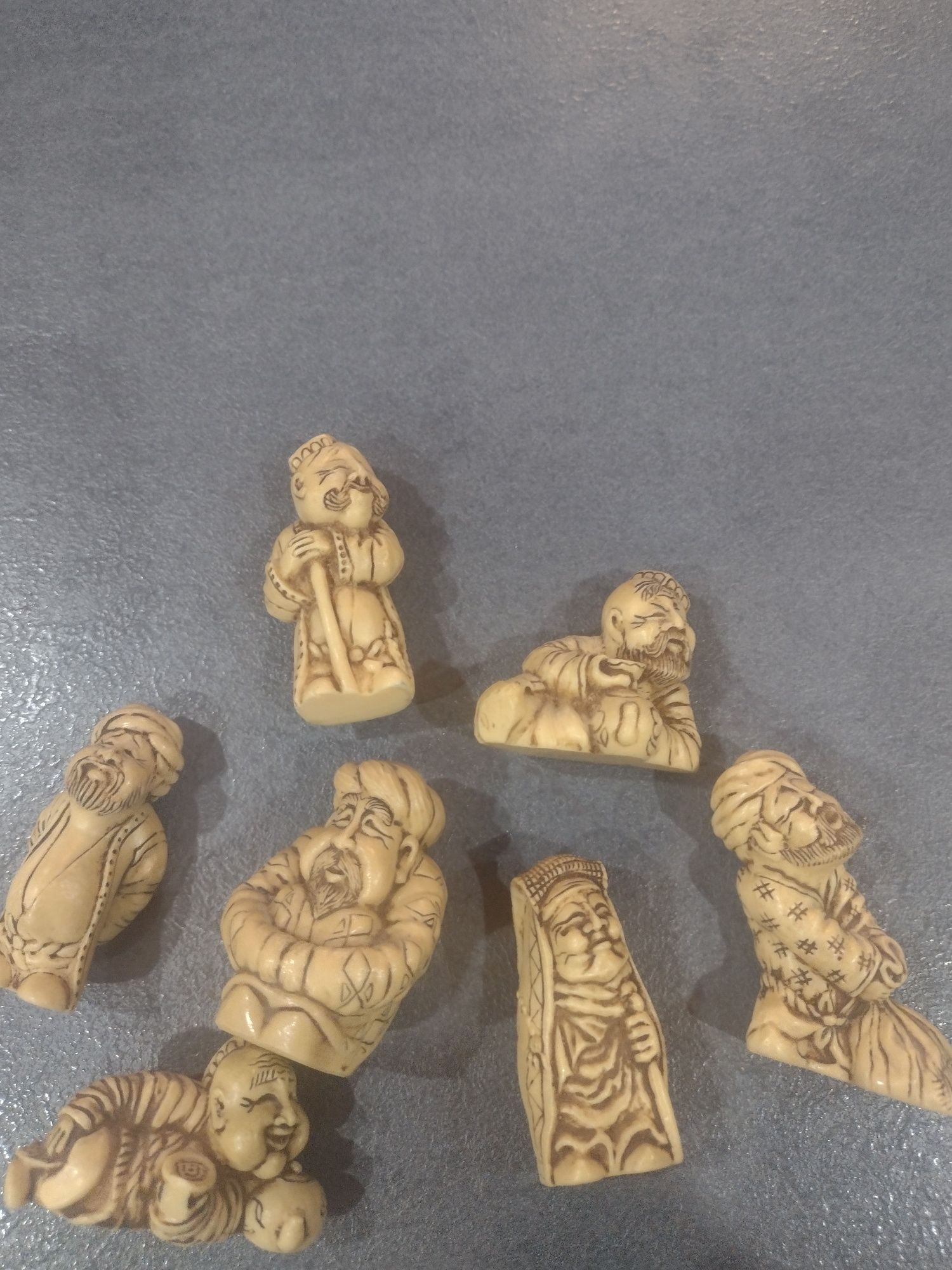 *Wyprzedaż*Piękne, stare,kolekcjonerskie, japońskie figurki Netsuke.