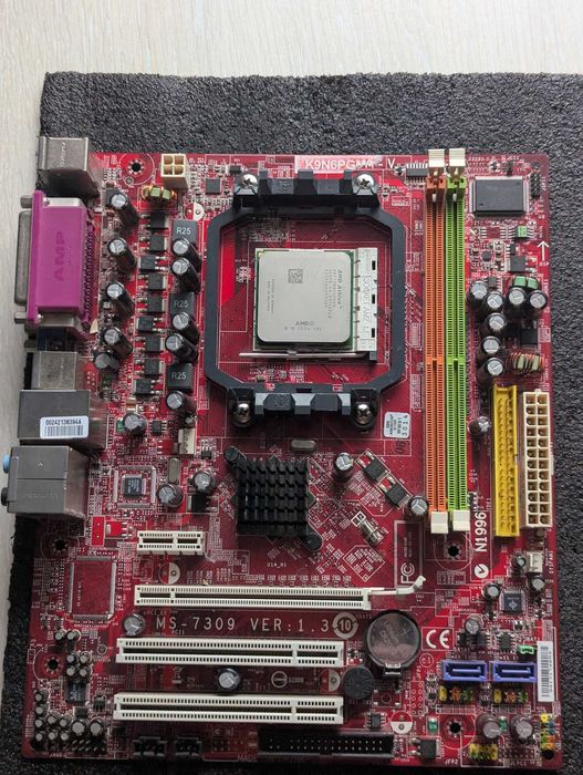 AMD Athlon X2 7750 BE + MSI K9N6PGM2-V (комплект AMD AM2+)