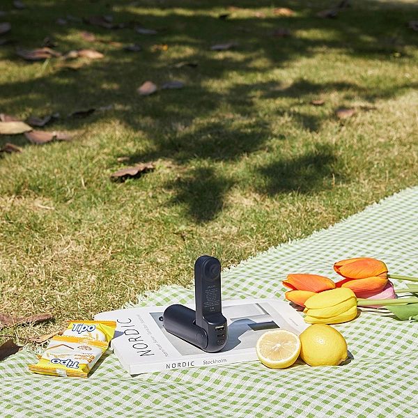 Mini wentylator Jisulife Handheld Fan Life8 przenośny wiatraczek USB z