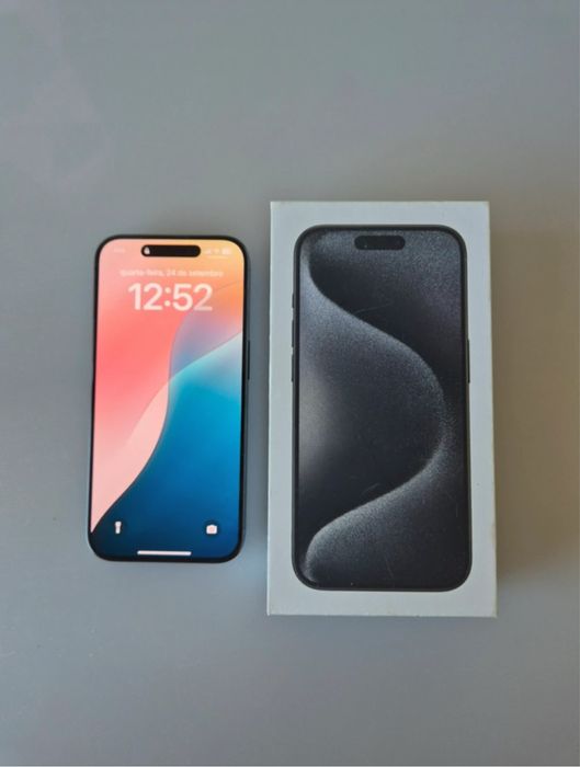 Iphone 15 pro 256gb preto