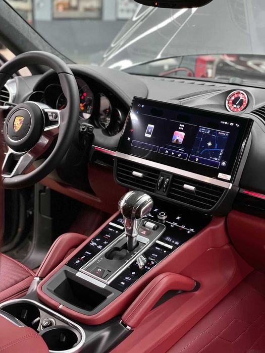 Панель управления центральная консоль Porsche Cayenne 2010-2017 Macan
