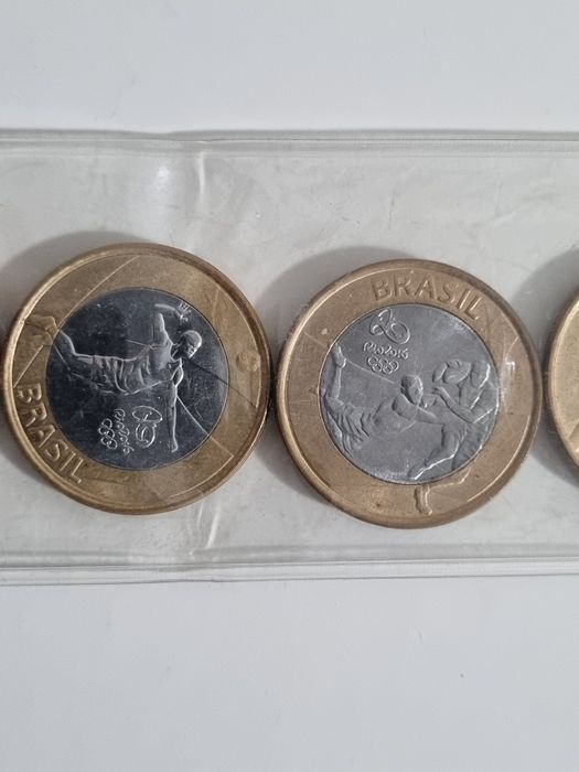 Moedas de 1 real raras