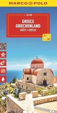 Mapa drogowa Grecja 1:350 000. Marco Polo