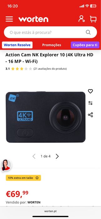 NK Explorer 10 preto