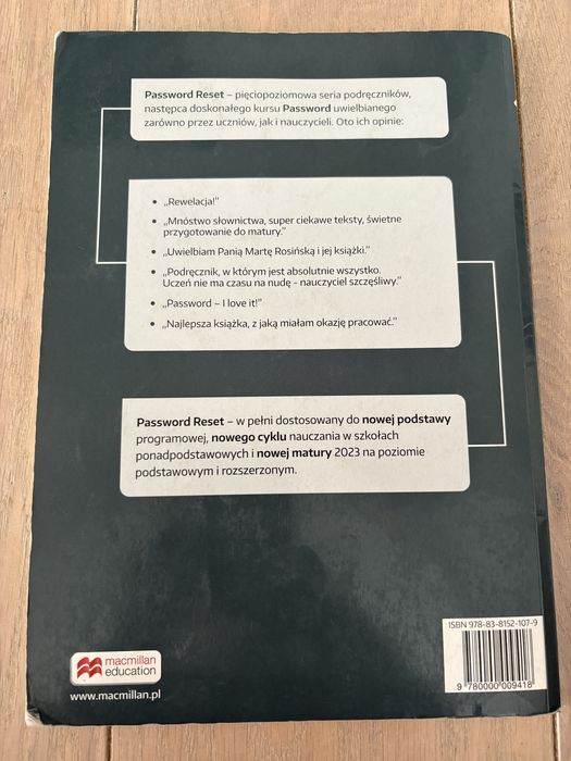 Podręcznik Password Reset B2