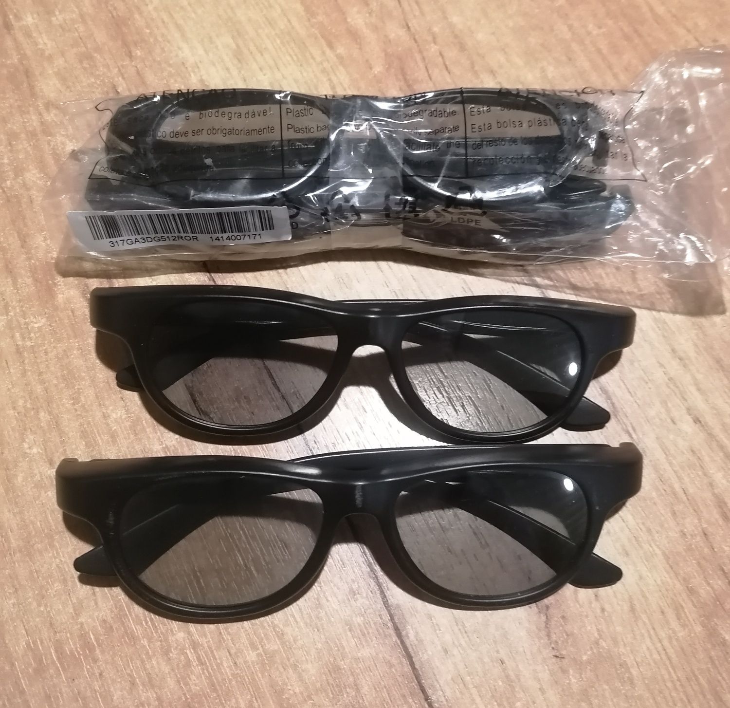 Okulary 3D Philips cztery sztuki