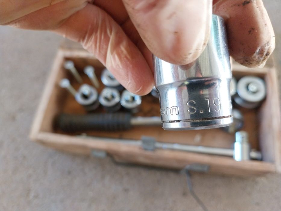 Conjunto FACOM chaves caixa com roquete