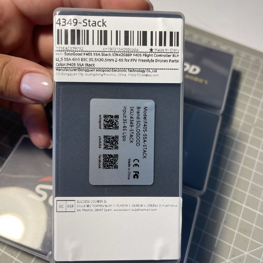 Польотний стек Solo Good F405 55А