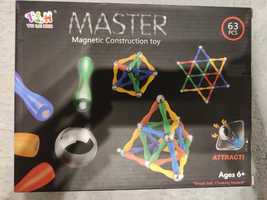 Kolorowe klocki magnetyczne Master