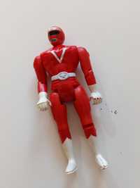 Power rangers bandai figurka czerwony ranger bootleg vintage