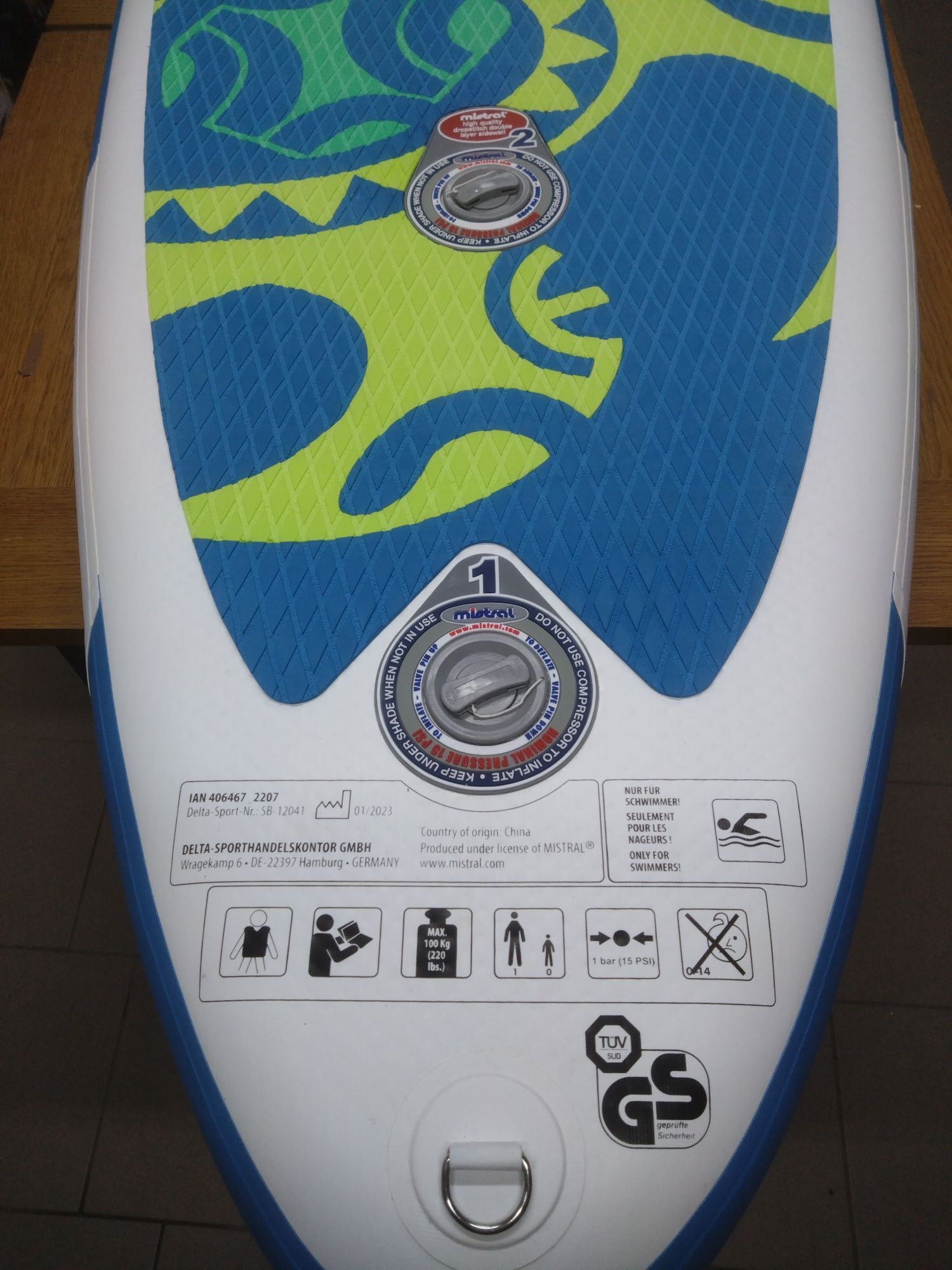 Deska Sup Mistral Allround 258 cm dla dzieci