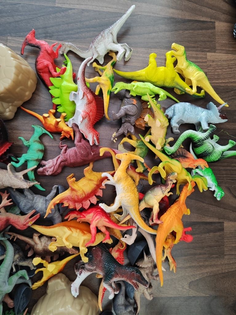 Pack Dinossauros, arvores e pedras