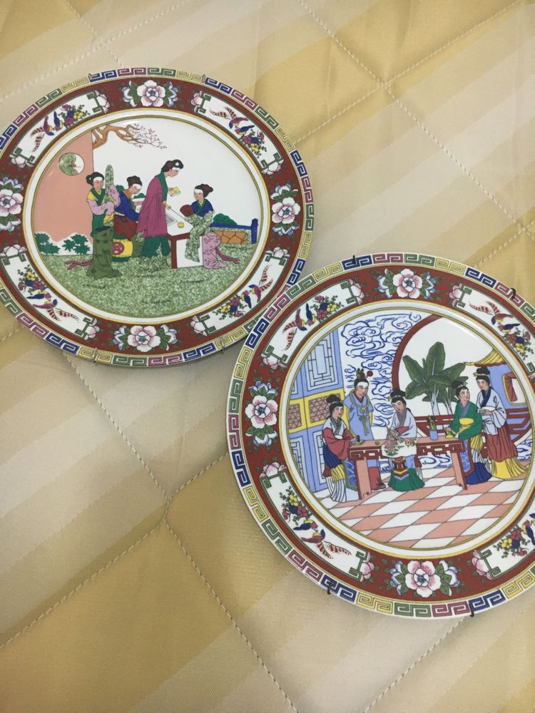 Pratos porcelana chinesa vintage