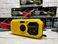 Портативний радіоприймач на сонячних батареях AUBENBEREICH 366