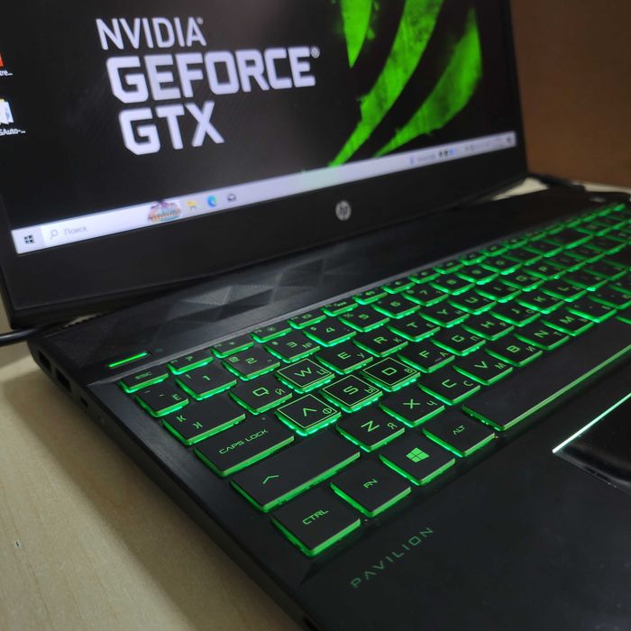 hp i5 9300h 6ядер gtx 1050ti 4 gb игровой ноутбук