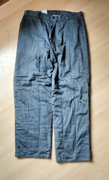 Spodnie męskie zimowe robocze waciaki ocieplane