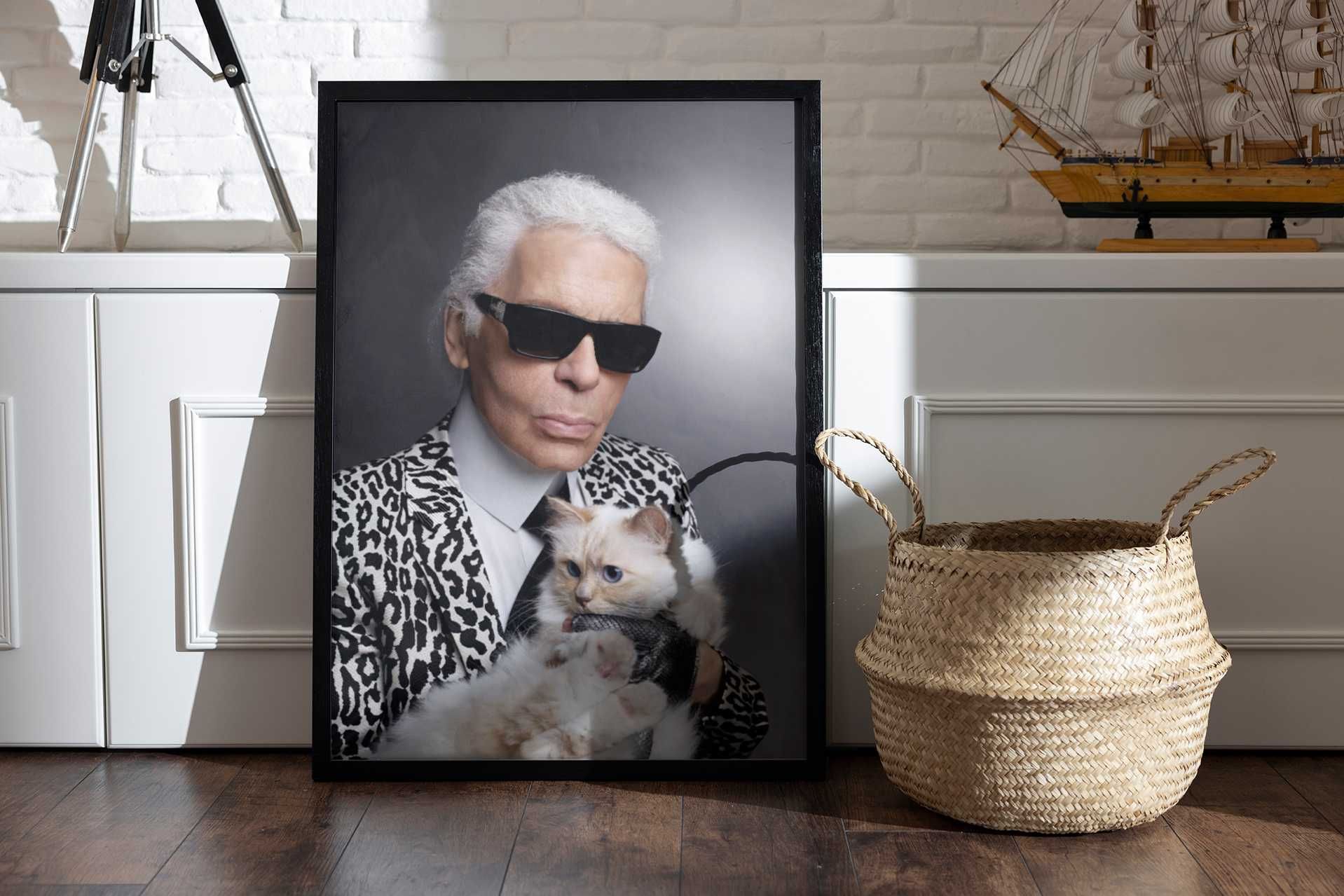 Plakat A3 Karl Lagerfeld