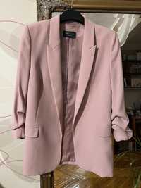 Шикарний ніжний піджак пудрового кольору M&S