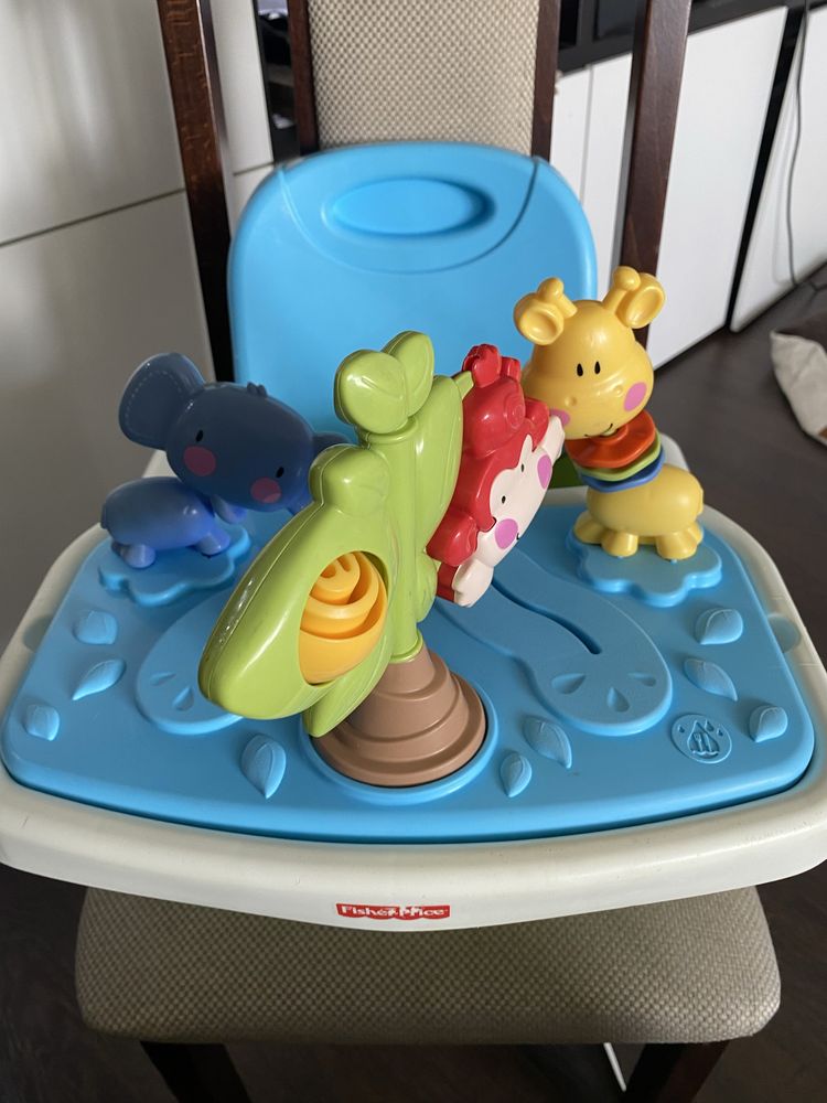 Krzeselko do karmienia Fisher Price montowane na krzesło