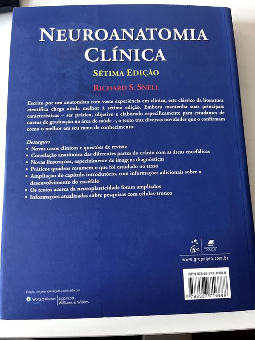 Livro "Neuroanatomia Clínica" - Richard S.Snell