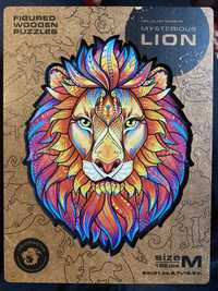 Drewniane puzzle Mysterious Lion Unidragon