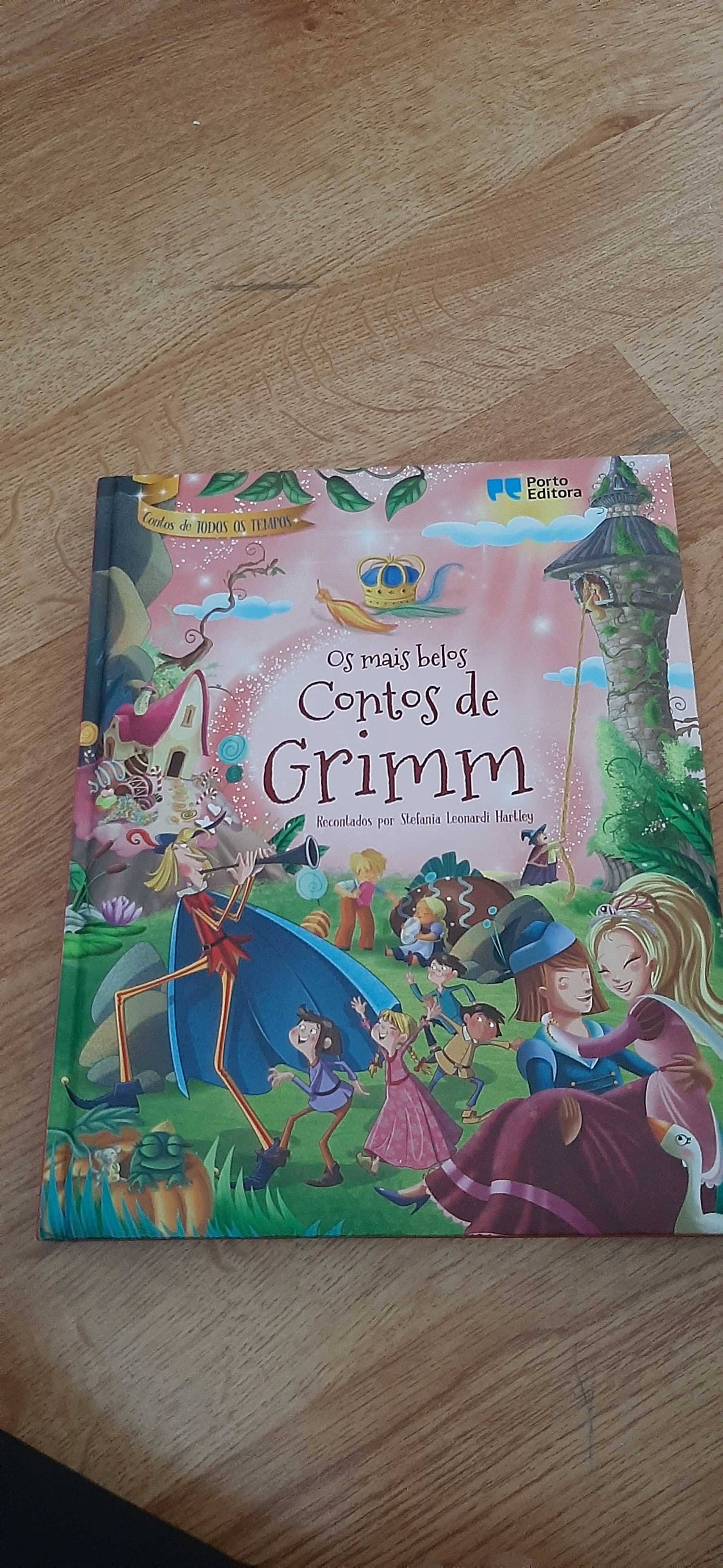 Livro os mais belos contos Grimm