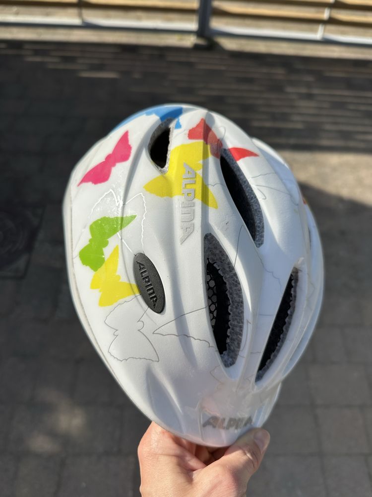 Kask rowerowy alpina dziecięcy