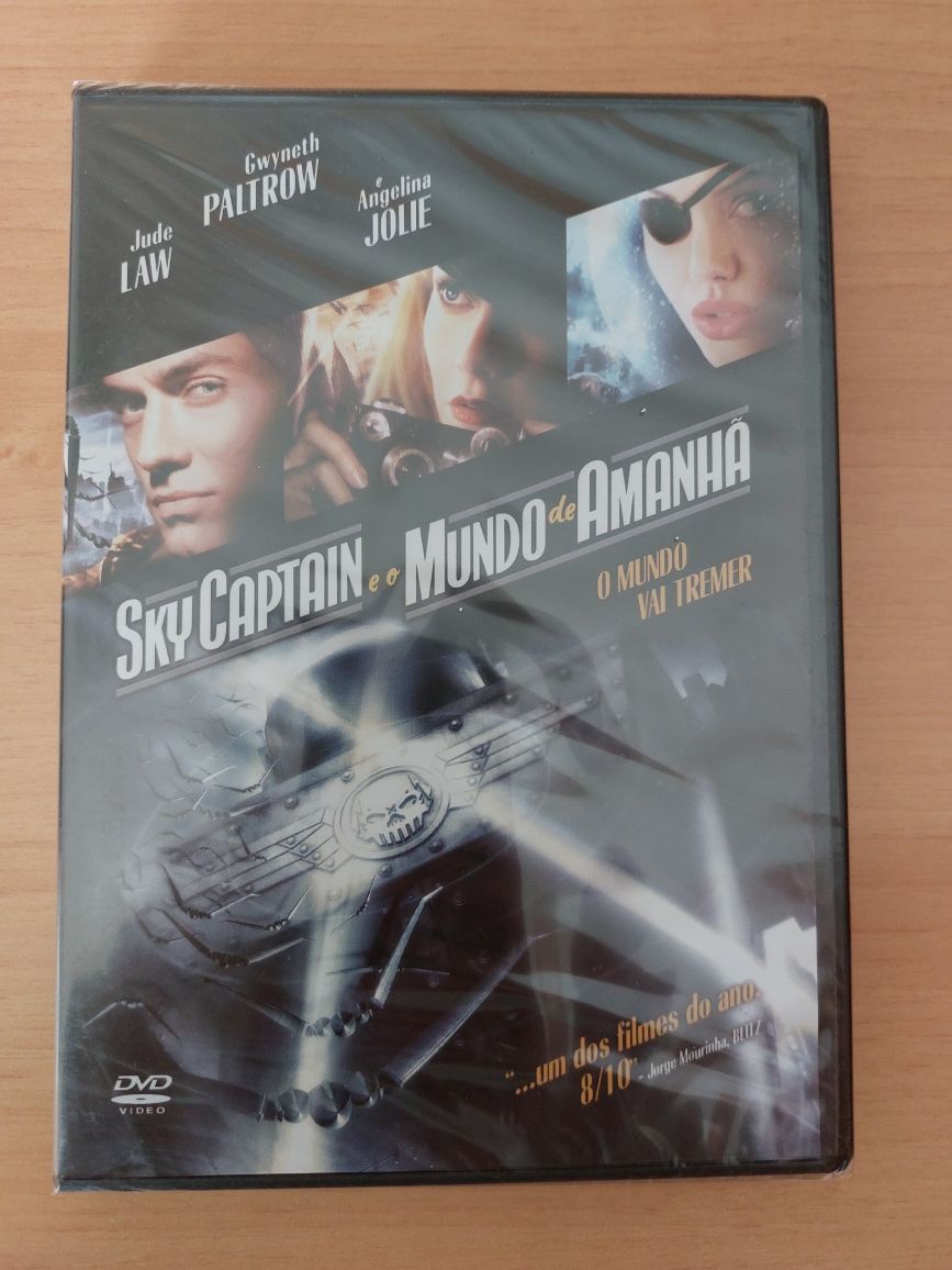 DVD Novo e Selado - Sky Captain e o Mundo de Amanhã