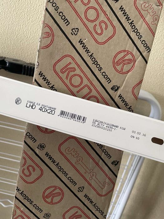 Короб канал калельный