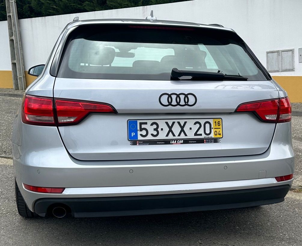 AUDI A4 AVANT SPORT 2.0TDI 150CV 2016
COM LIVRO DE REVISÕES