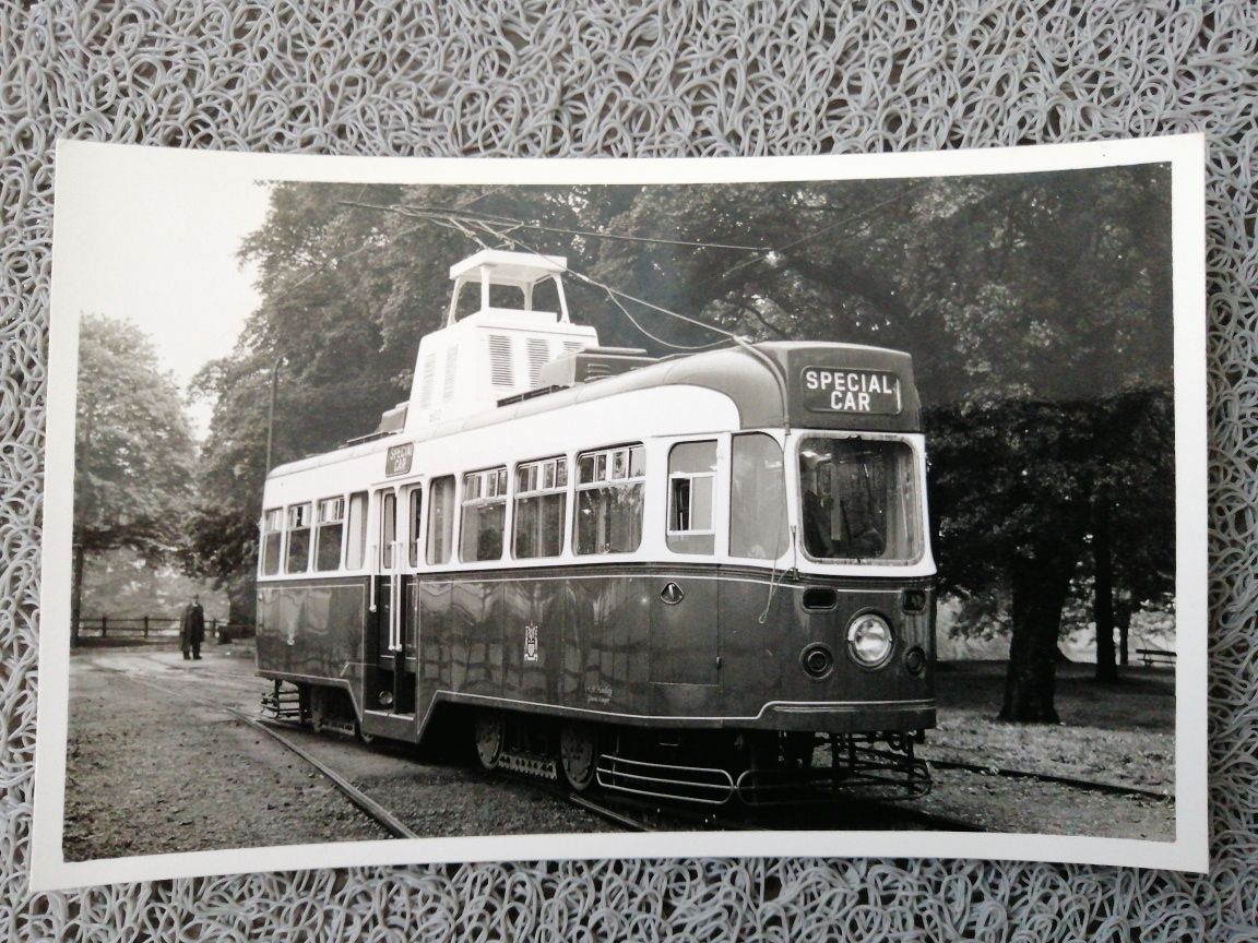 Stare angielskie zdjęcie Tramwaj