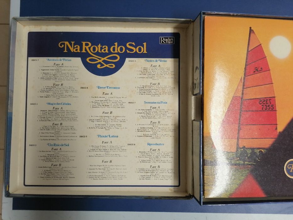 8 LPs - êxitos da América Latina-vinil