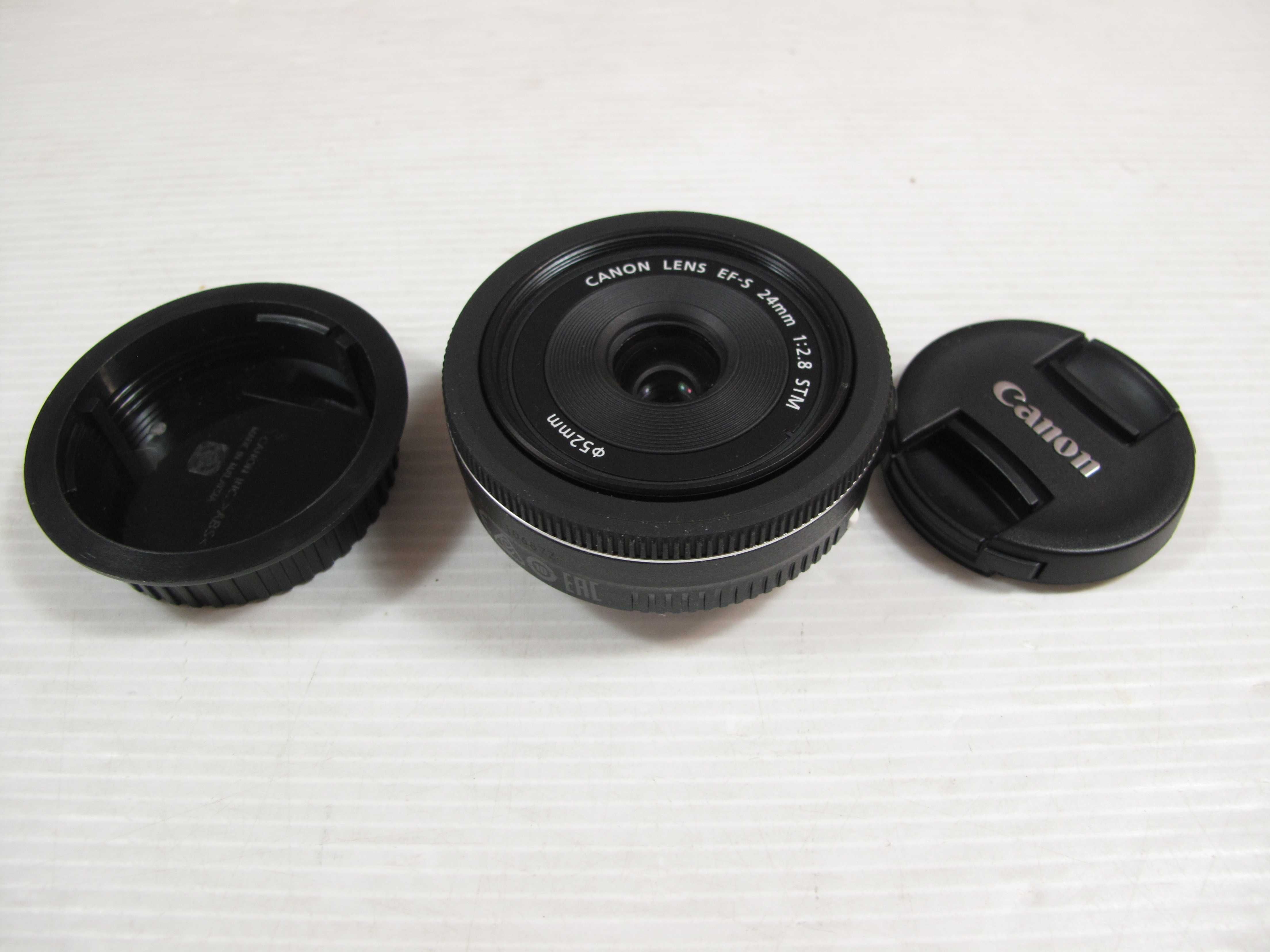 Canon 24mm 2.8 STM estado igual a NOVA