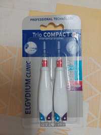 Escovas aparelho dentário Elgydium clinic Trio compact ‐ Novas seladas