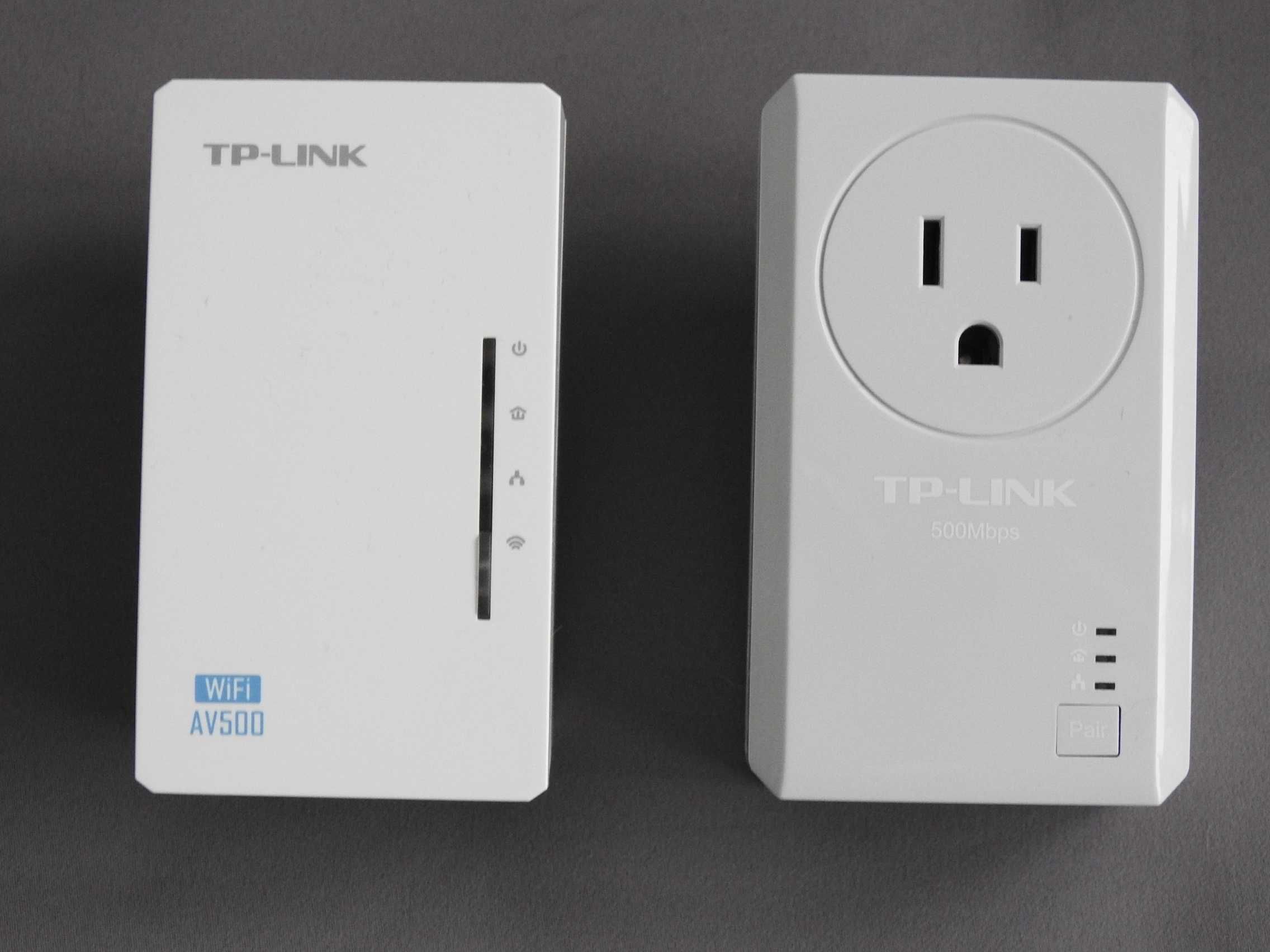 Powerline адаптер TP-LINK N300 WI-FI 2 шт 500 Мбит/с из США