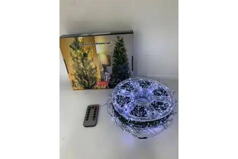 Гірлянда роса на котушці  мішура, феєрверк від usb+пульт