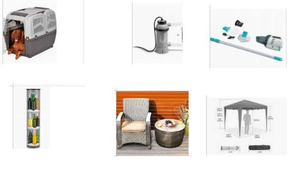 Paleta MIX ABC 15 szt AMAZON Paleta mix dom & ogród & zwierzęta 4036