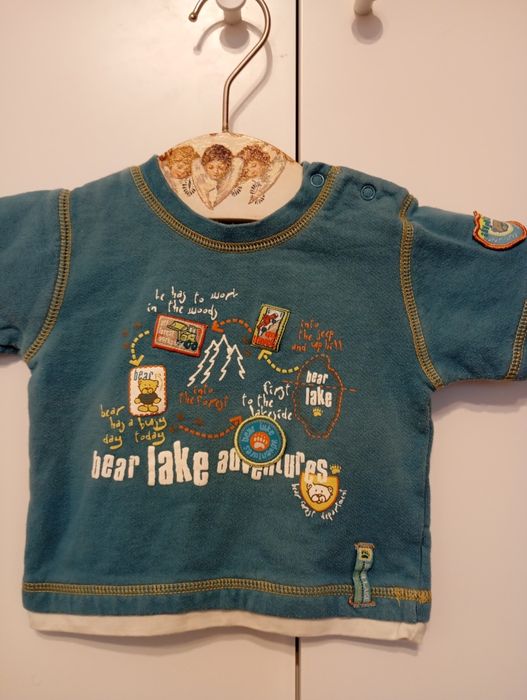 Bluzka niemowlęca dla chłopca, rozmiar 68 cm.